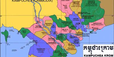 Mapa kampuchea